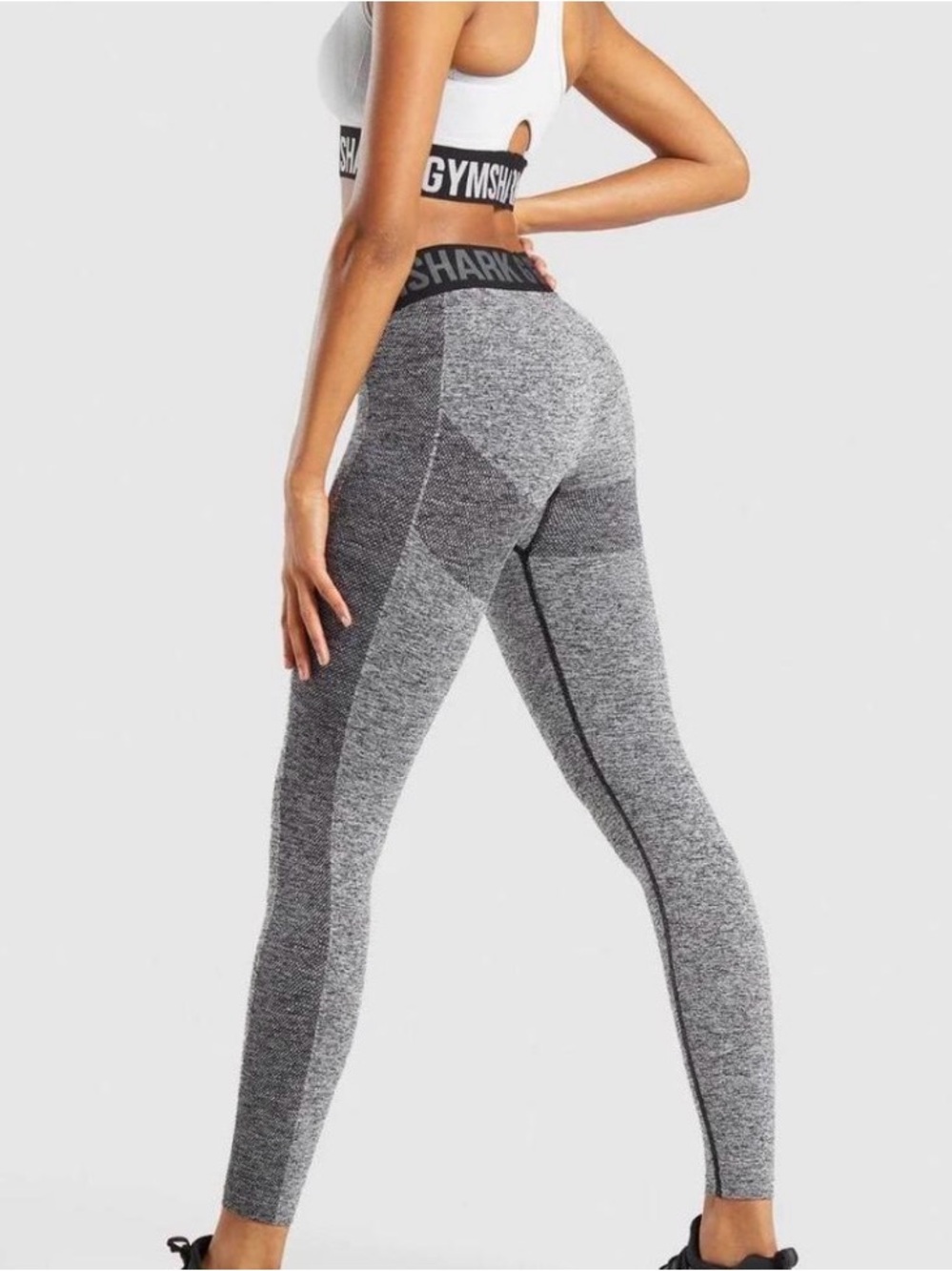 Gymshark Flex Low Rise Leggings in charcoal